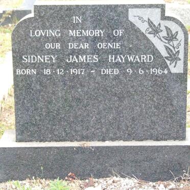 HAYWARD Sidney James 1917-1964