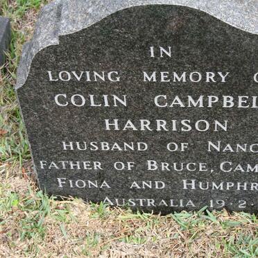 HARRISON Colin Campbell 1907-?