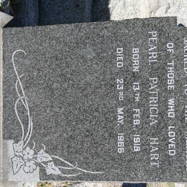 HART Pearl Patricia 1918-1966