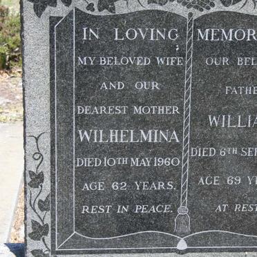 HAYLETT William -1963 &amp; Wilhelmina -1960