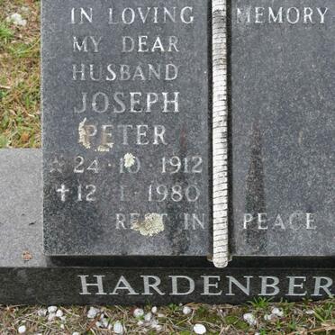 HARDENBERG  Joseph Peter 1912-1980