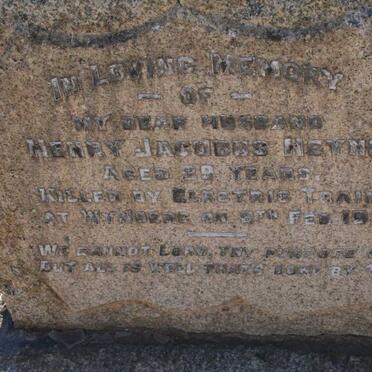 HEYNS Henry Jacobus -1929