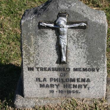 HENRY Ila Philomena Mary -1955