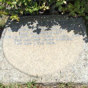 HOLDSTOCK Cathrina ? nee LANGEVELDT 1889-194?