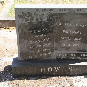 HOWES Granville -1984 &amp; Paulmina -1977