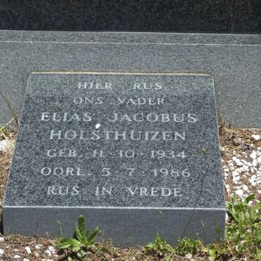 HOLSTHUIZEN Elias Jacobus 1906-1966 &amp; Petronella Elizabeth VREY 1905-1985 