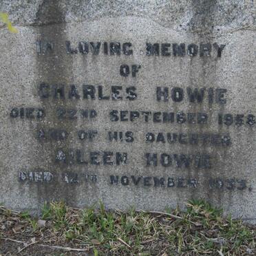 HOWIE Charles -1956 :: HOWIE Aileen -1933