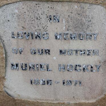 HOCKLY Muriel 1886-1971