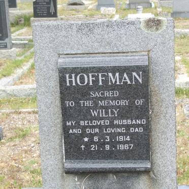 HOFFMAN Willy 1914-1967