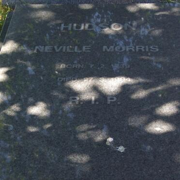 HUDSON Neville Morris 1939-1994