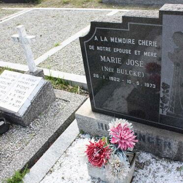 HUNTZINGER Marie José nee BULCKE 1922-1973