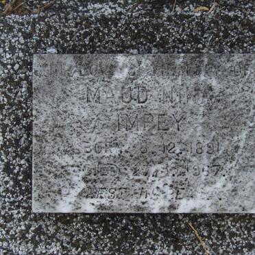 IMPEY Maud Nina 1891-1957
