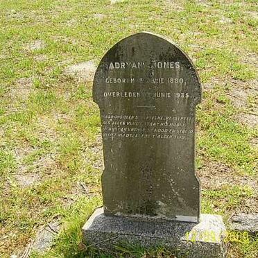 JONES Adryan 1880-1935