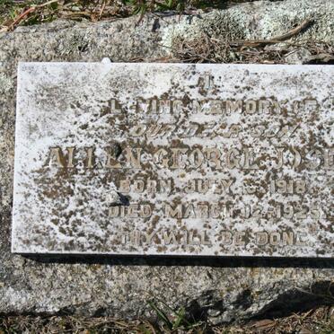 JOSEPH Allen George 1918-1925