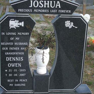 JOSHUA Dennis Owen 1935-2007