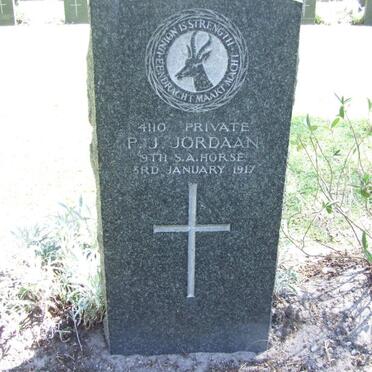 JORDAAN P.J. -1917