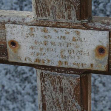 JONES Joyce Mari Louise 1936-2009