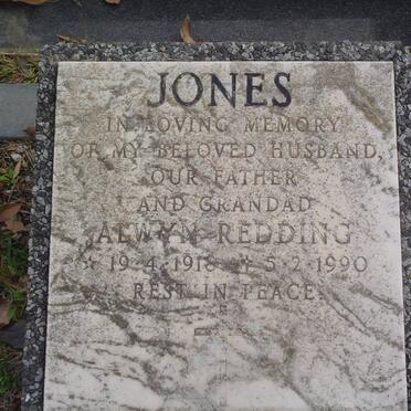 JONES Alwyn Redding 1918-1990