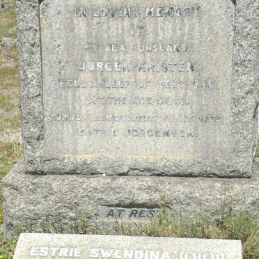 JORGENSEN Jorgen Kristen -1946 &amp; Estrie Swendina nee ALIN -1965