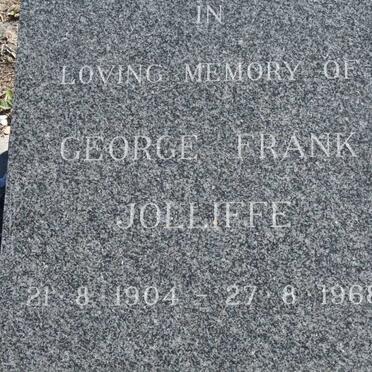 JOLLIFFE George Frank 1904-1968