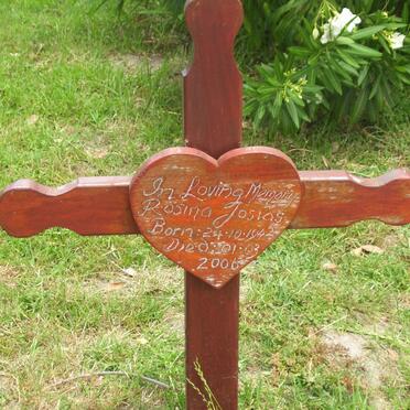 JOSIAS Rosina 1942-2006