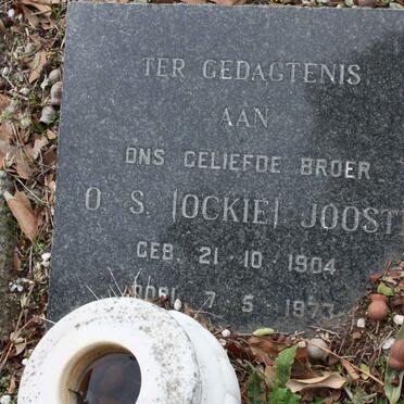 JOOSTE O.S. 1904-1973