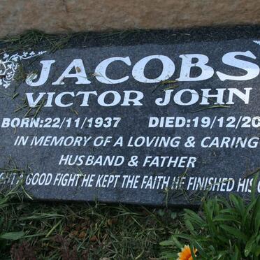 JACOBS Victor John 1937-2005