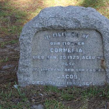 JACOBS Jacob -1947 :: JACOBS Cornelia -1925