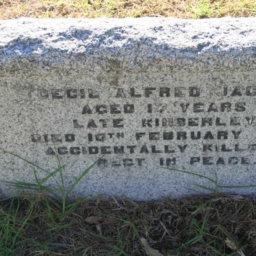JACOBS Cecil Alfred -1944