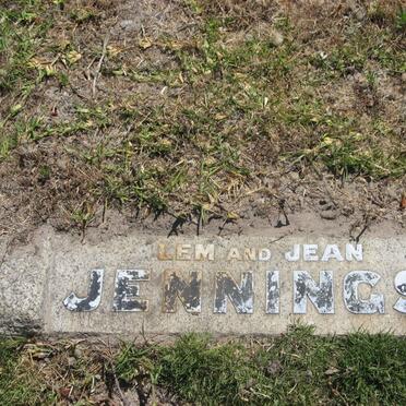 JENNINGS ?lem &amp; Jean