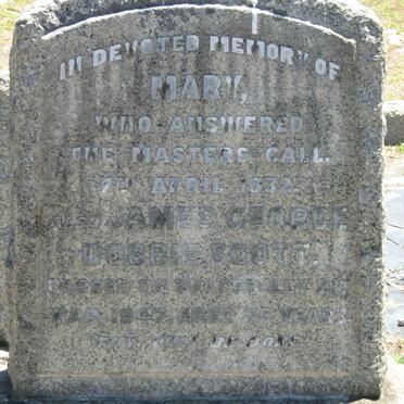 JELKS Mary -1932 :: SCOTT James George Dobbie -1947