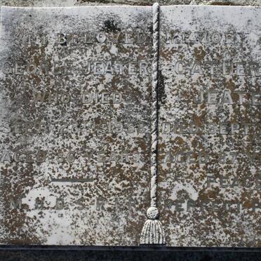 JEATER George -1958 &amp; Catherine -1962