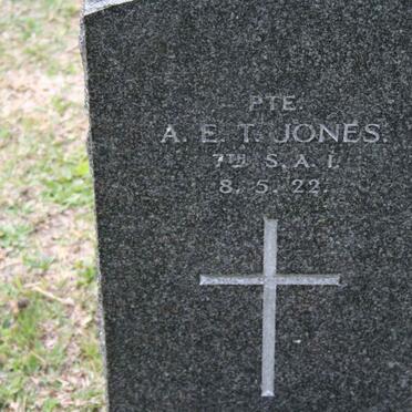 JONES A.E.T. -1922