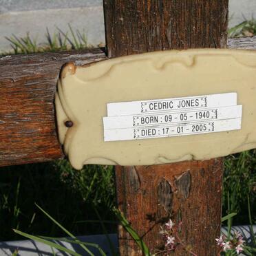 JONES Cedric 1940-2005