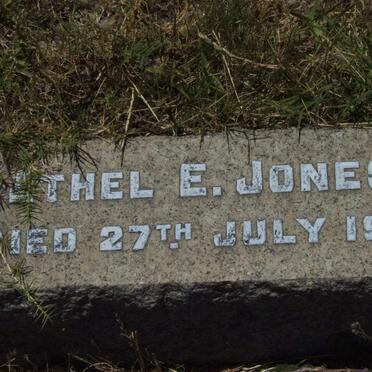 JONES Ethel E. -1950