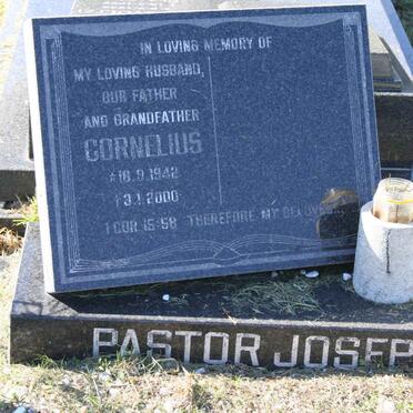 JOSEPH Cornelius 1942-2000