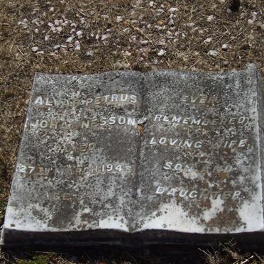 JOHANNESSON Alvar Petrus -1945