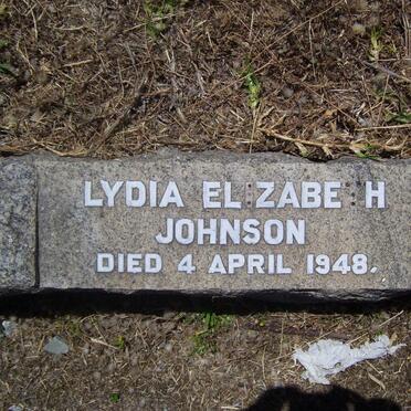 JOHNSON Lydia Elizabeth -1948