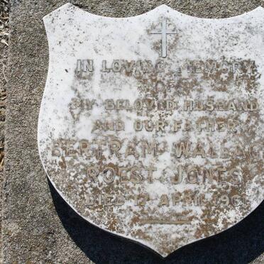 JONES Bertram Wallace Roest -1961