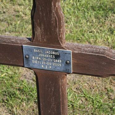 JOHANNES Basil Jacobus 1949-2005