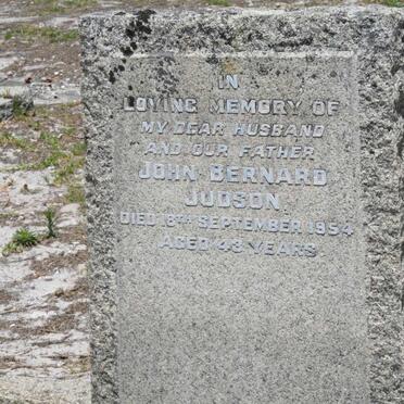 JUDSON John Bernard -1954