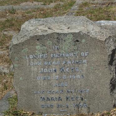 KETS John -1947 &amp; Maria -1952