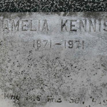 KENNISH Amelia 1871-1971