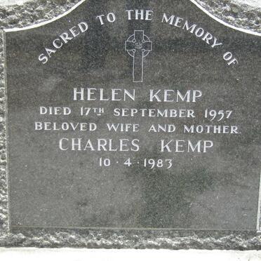 KEMP Charles -1983 :: KEMP Helen -1957