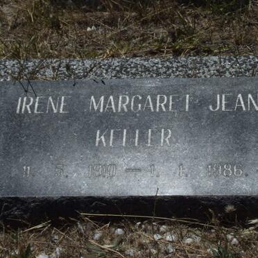 KELLER Irene Margaret Jean 1910-1986