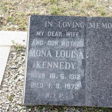 KENNEDY Mona Louisa 1912-1972