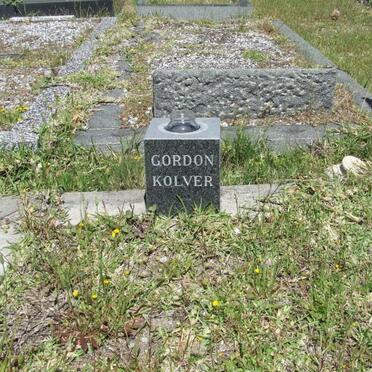 KOLVER Gordon