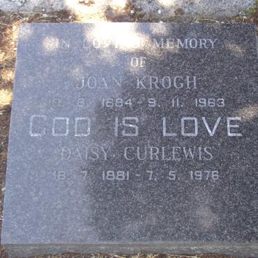 KROGH Joan 1884-1963 :: CURLEWIS Daisy 1881-1976