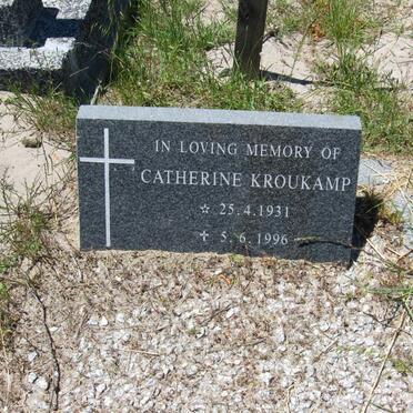 KROUKAMP Catherine 1931-1996
