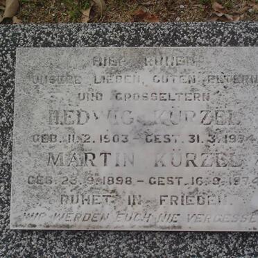 KURZEL Martin 1898-1974 :: KURZEL Hedwig 1903-1974